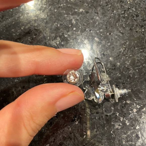 ✨sold✨ Authentic Swarovski earrings - Picture 4 of 7